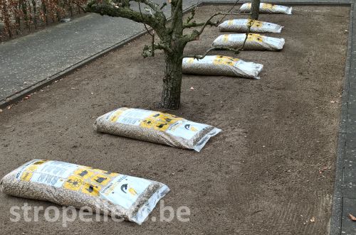 stropellets-onkruid-verwijderen-hoeveelheid