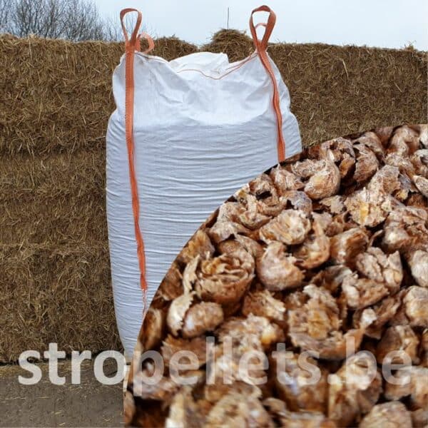 Pellets de paille broyés Premium